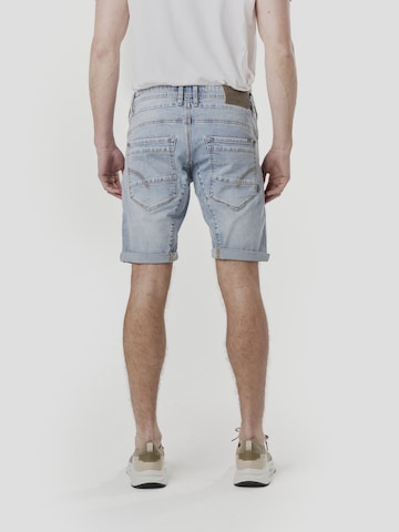 mėlyna KOROSHI Standartinis Darbinio stiliaus džinsai