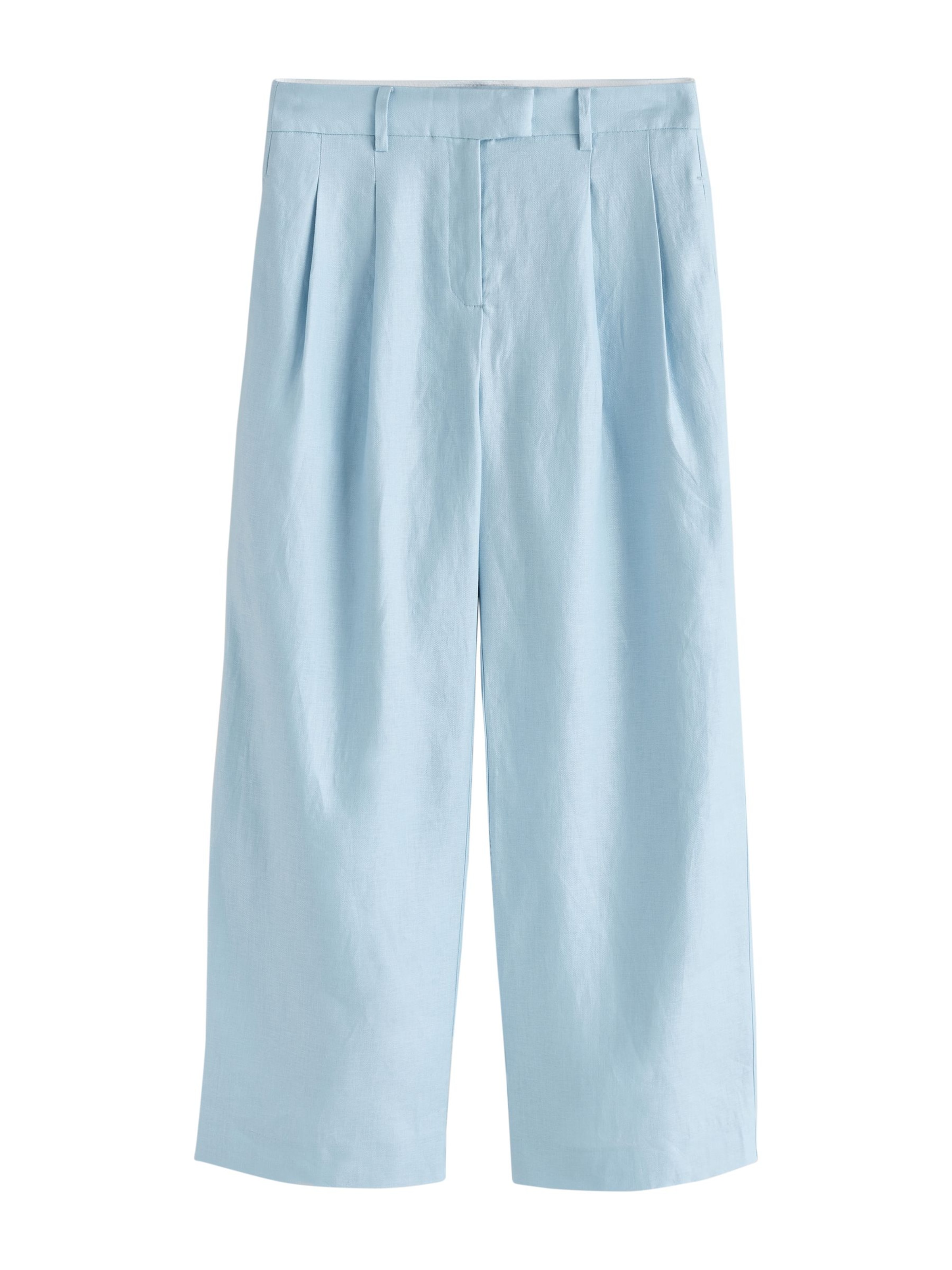 Next Pleat-Front Pants 'N. Premium' in 36/Short in Pastel blue, Item view
