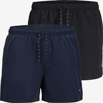 JACK & JONES Plavecké šortky – mix barev: přední strana