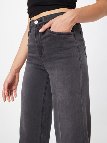 LMTD Wide Leg Jeans 'ATONSINS' in Schwarz