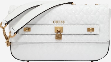 GUESS حقيبة تقليدية 'Isidora' بلون أبيض: الأمام