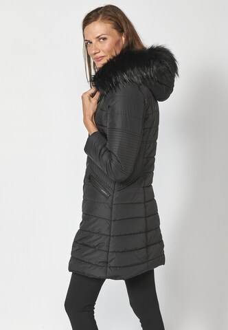 KOROSHI Winter parka in Black