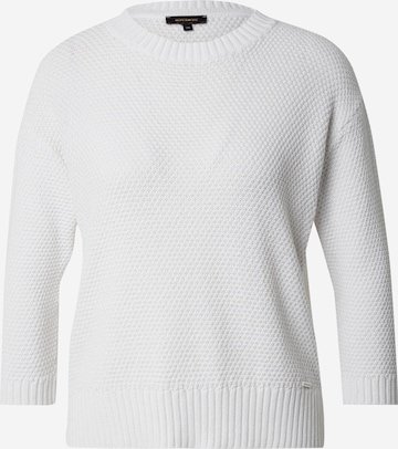 Pull-over MORE & MORE en blanc : devant