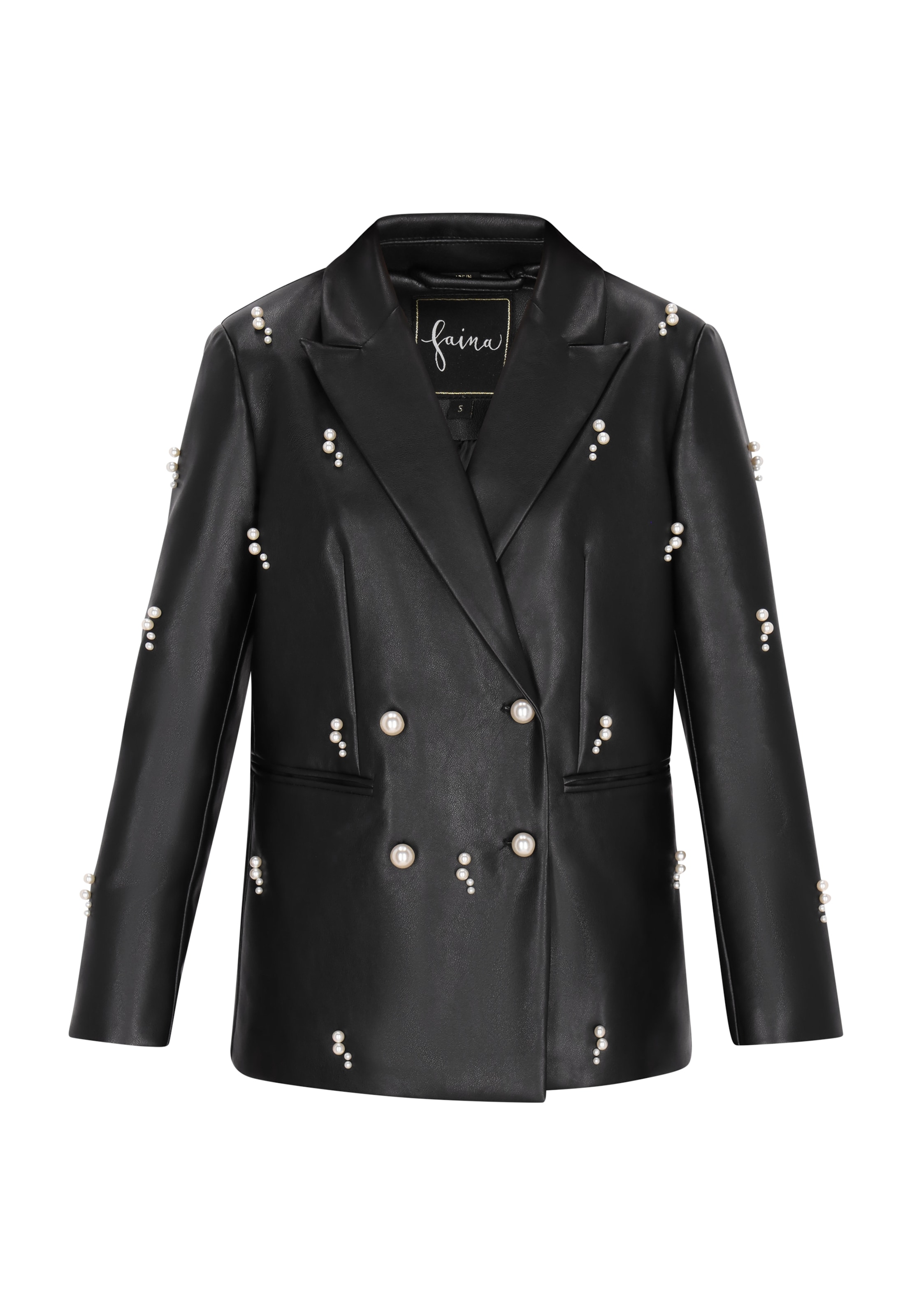 faina Блейзър 'Fashion Look' в черно: отпред