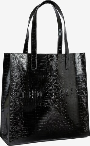 Ted Baker - Shopper 'Croccon' em preto: frente