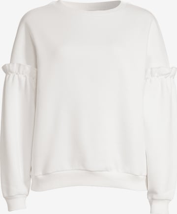 Orsay Sweatshirt 'Pearlsweat' in White: front