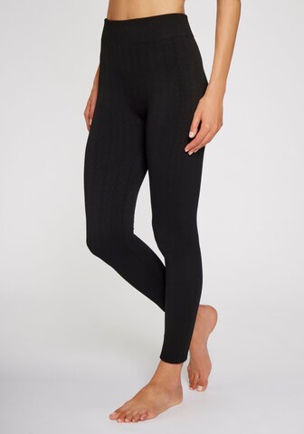 LAVANA Skinny Leggings in Schwarz