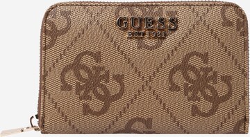 Porte-monnaies 'Eliette' GUESS en beige : devant