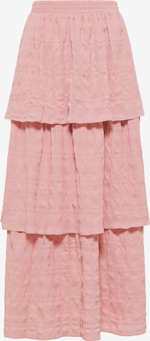 IZIA Skirt in Pink: front