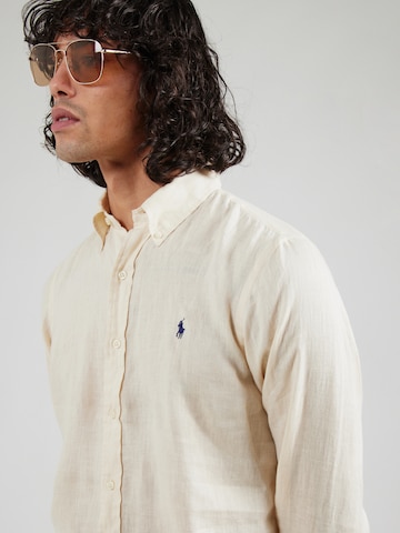 Polo Ralph Lauren Regular fit Button Up Shirt in Beige