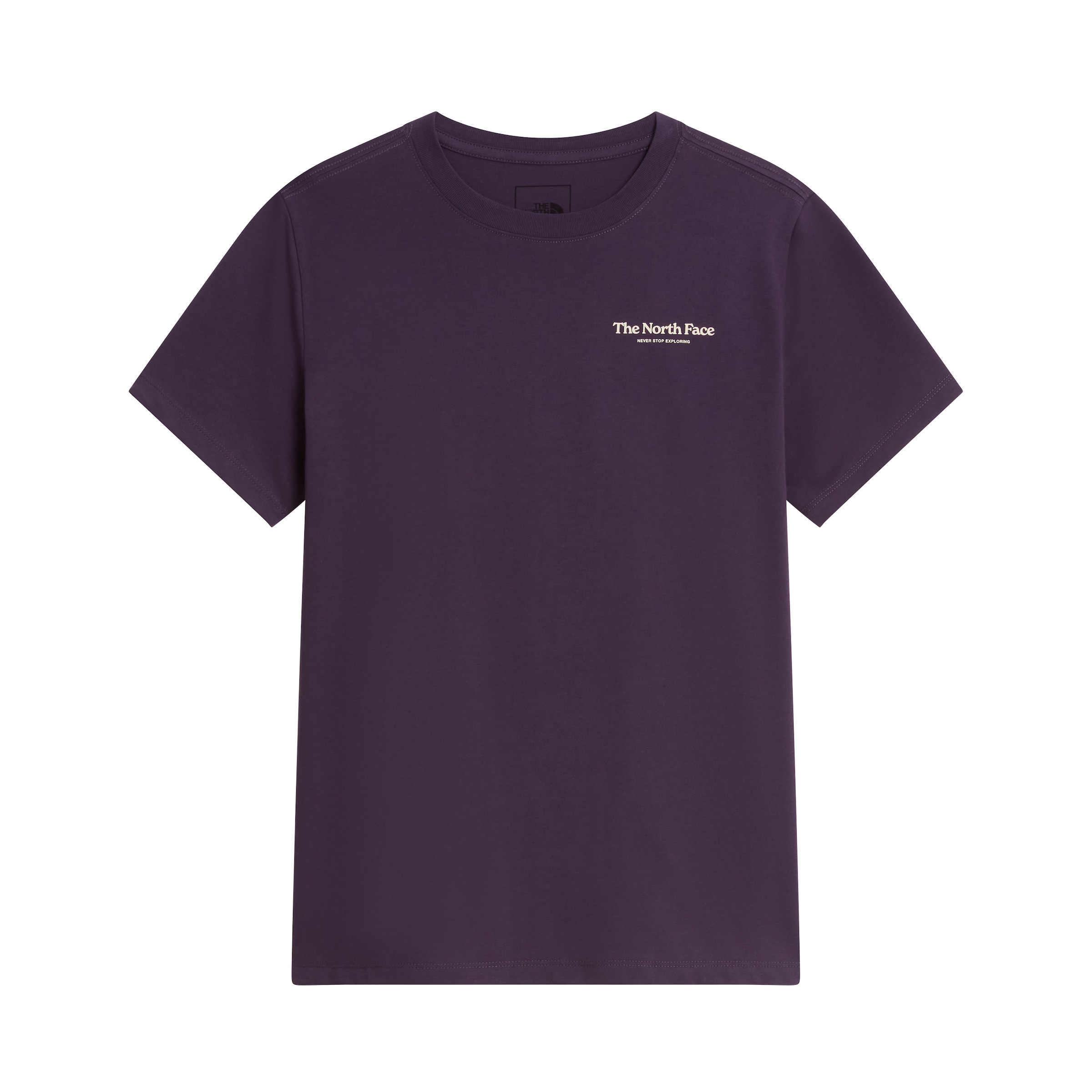 THE NORTH FACE T-Shirt in XS in beige / pastellgrün / dunkellila / naturweiß, Produktansicht