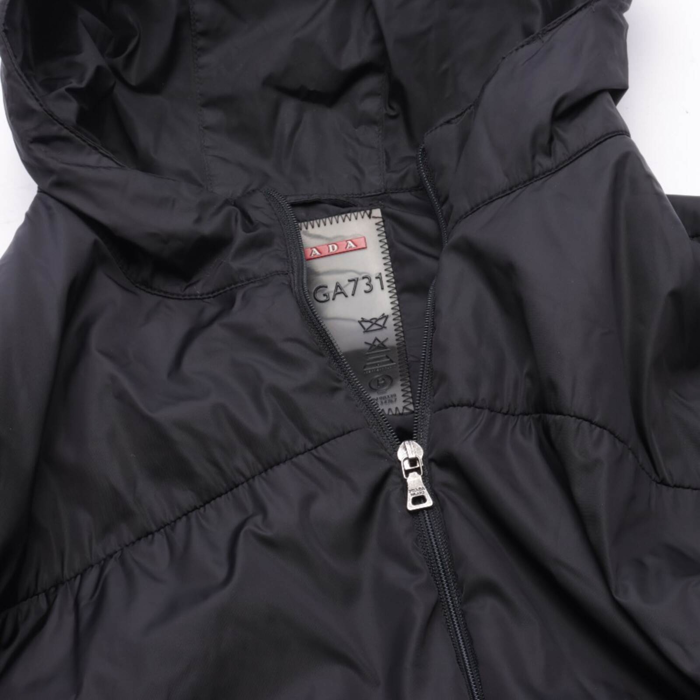 PRADA Jacket & Coat in M in Black