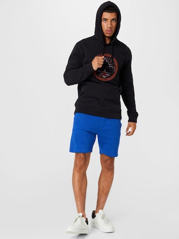 TIMBERLAND Sweatshirt 'Little Cold River' in Zwart