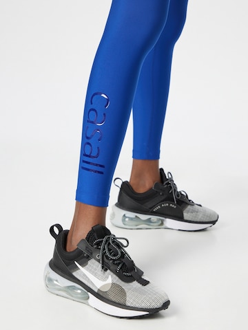 Casall Skinny Sports trousers in Blue