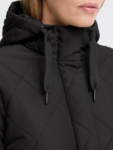 Oxmo Between-season jacket ' OXBMMBELIS LONG JACKET ' in Black