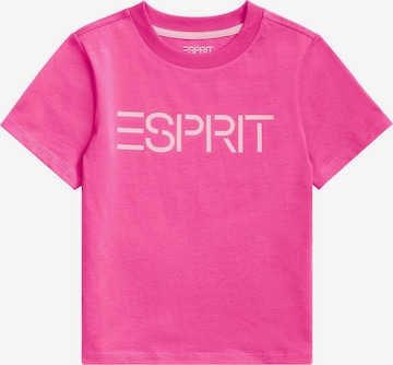 T-Shirt ESPRIT en rose : devant