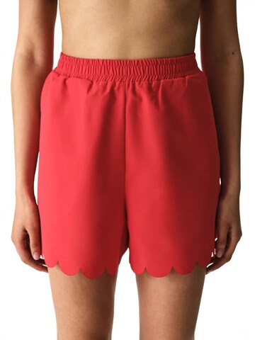 Penti Ujumispüksid 'PENTI Damen Laser Boardshorts', värv punane: eest vaates