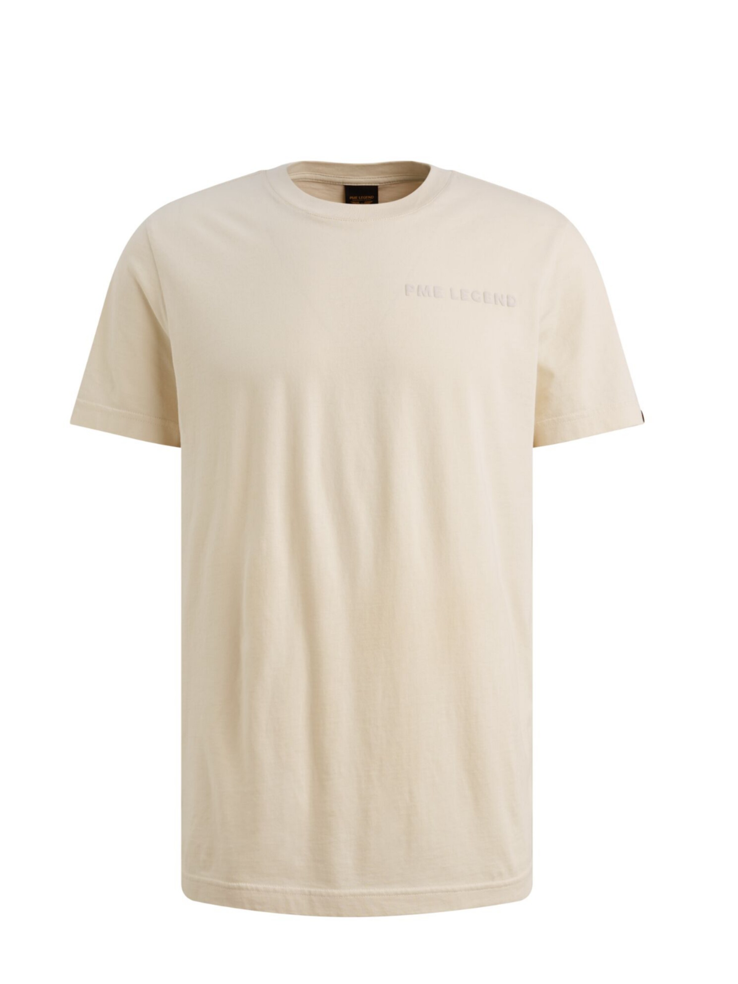 T-shirt 'PME Legend - Heren t-shirt' Pme-Legend en beige : devant