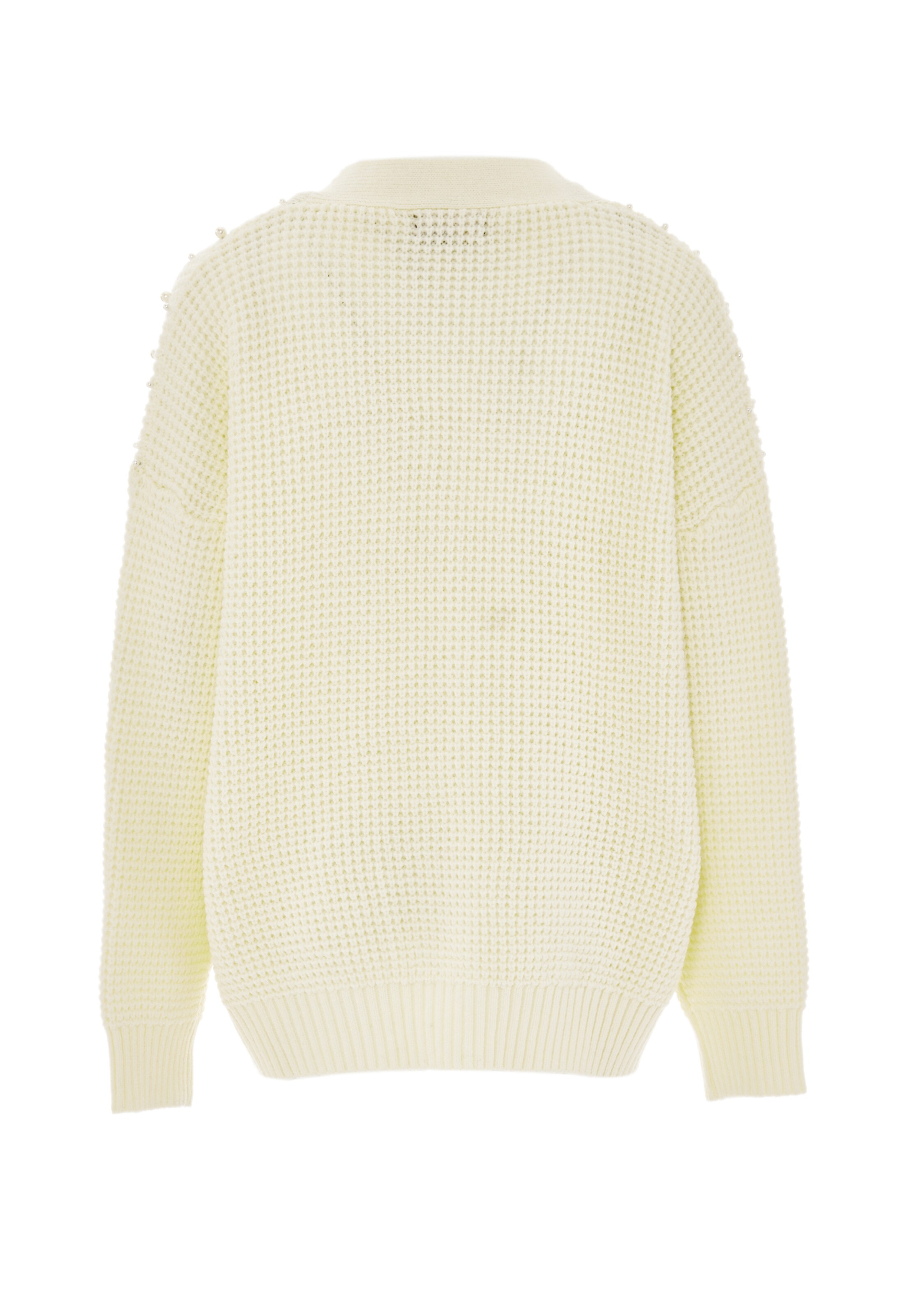 caissa - Casaco de malha em branco