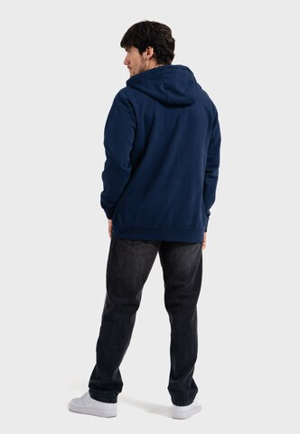 Oldskull Zip-Up Hoodie 'Basic Oldskull 25' in Blue