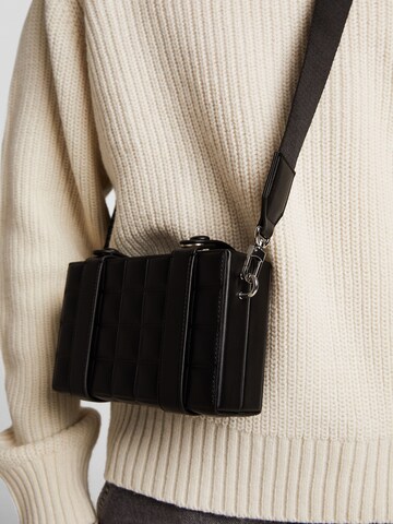 Bershka Crossbody Bag in Black