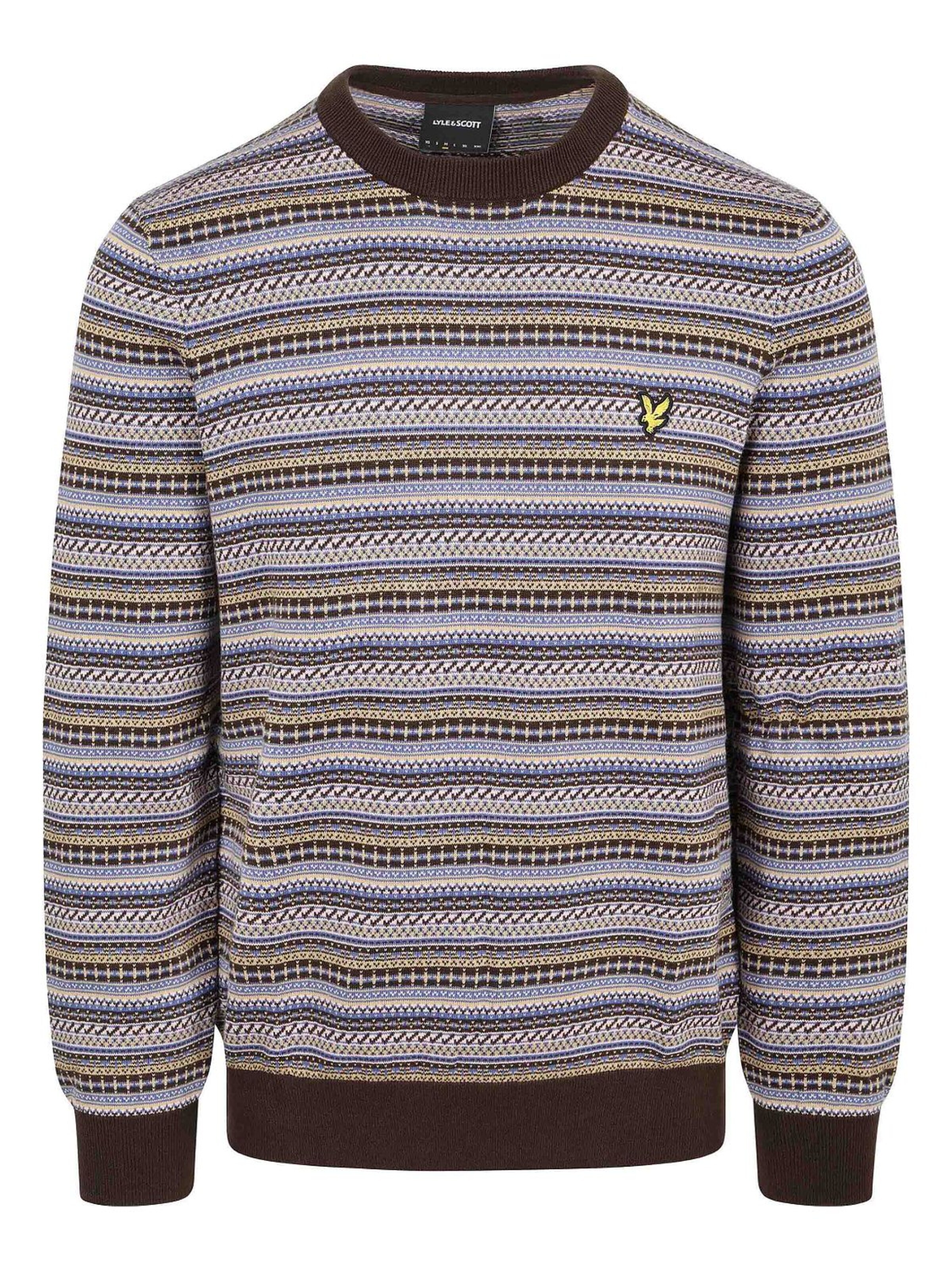 T-Shirt Lyle & Scott en marron : devant
