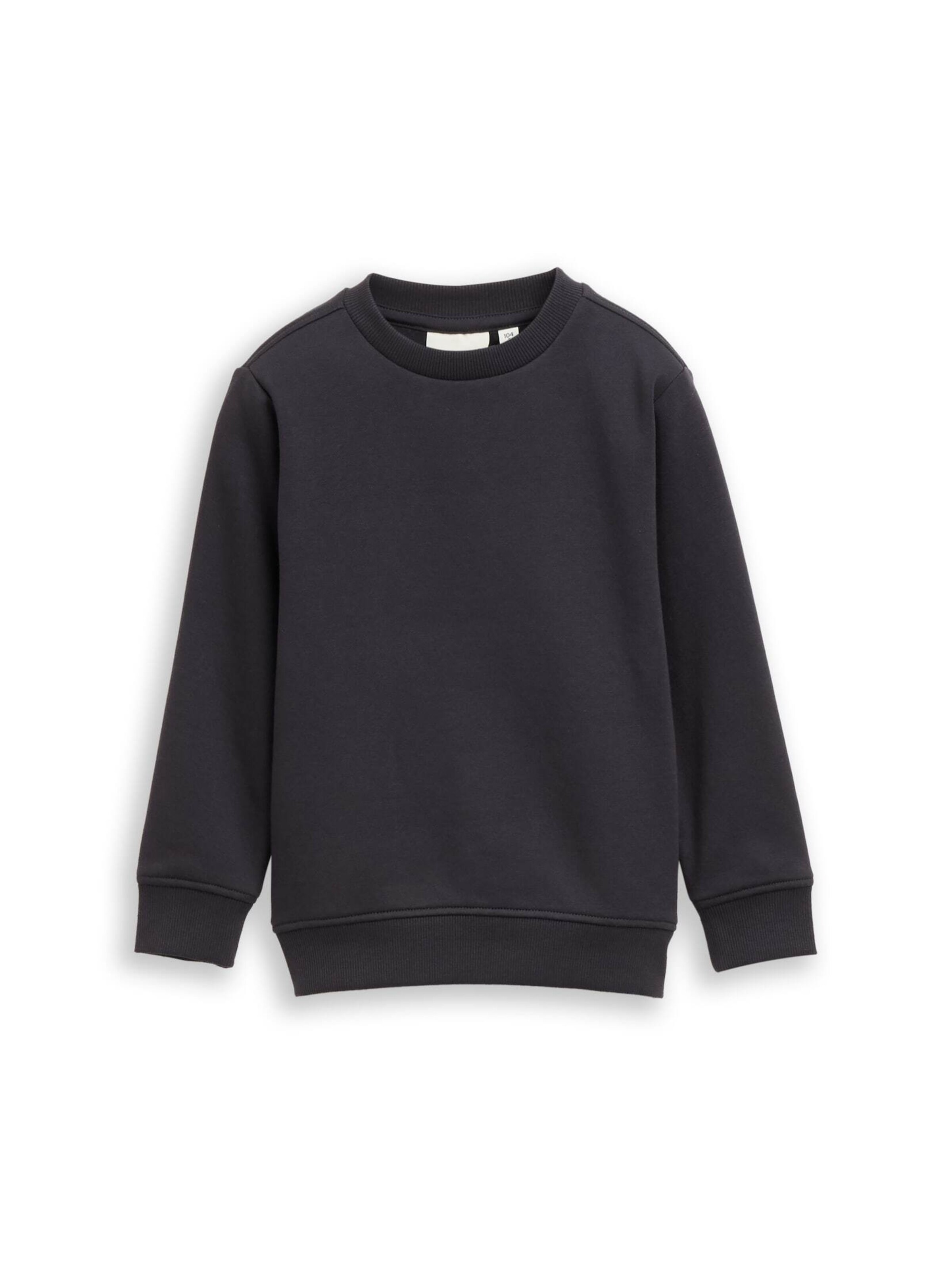 Sweat TOM TAILOR en gris : devant