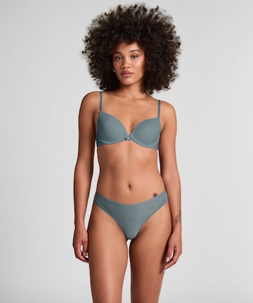 Hunkemöller String 'Invisible' in Grijs: voorkant