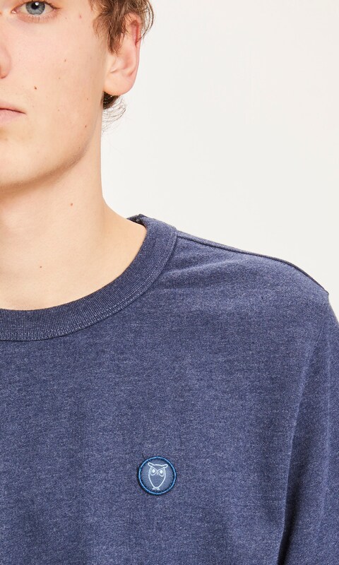 KnowledgeCotton Apparel Sweatshirt in Navy KnowledgeCotton Apparel Sweatshirt in Navy