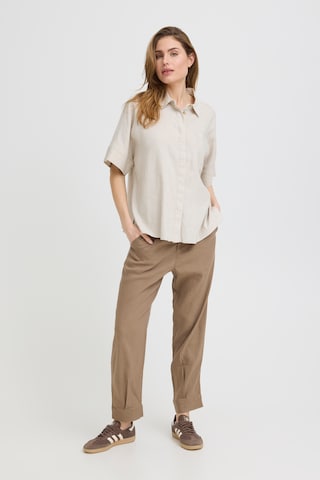Pulz Blouse 'PZLuca' in Beige
