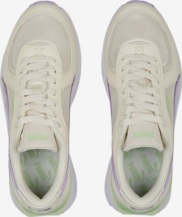 PUMA - Sapatilhas baixas 'Cruise Rider NU Satin Wns' em branco