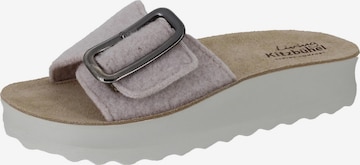 Living Kitzbühel Pantolette in Beige: Vorderseite