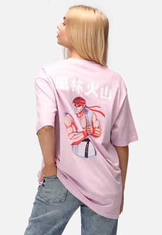 Recovered Shirt 'Street Fighter Ryu' in Red