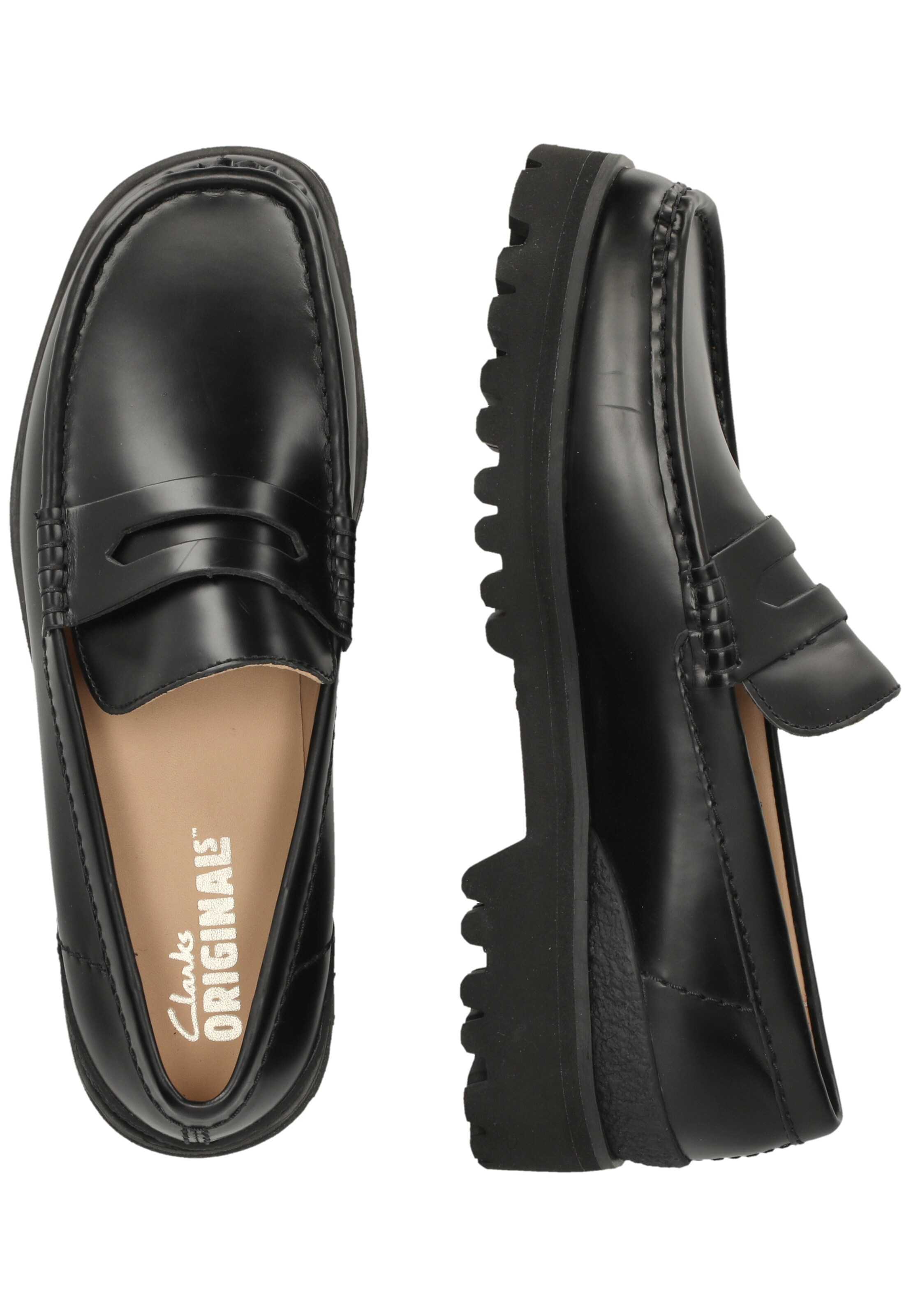 CLARKS Lace-up shoe 'Yukoner Penny' in Black