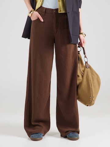 Wide Leg Jean 'CINCH WIDE LEG' LEVI'S ® en marron : devant