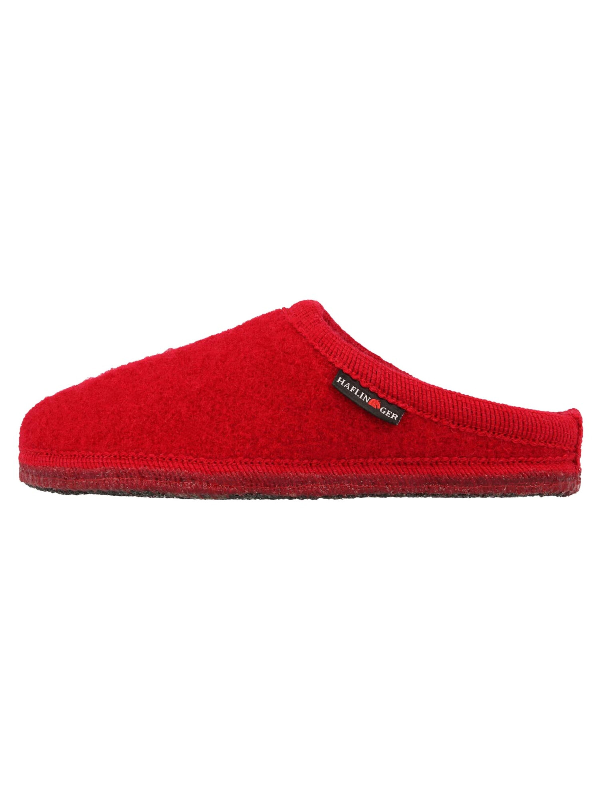 HAFLINGER Slipper 'Walktoffel Alaska' in Red: front