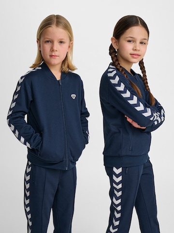 Hummel Sweatjacke 'Archive' in Blau: Vorderseite