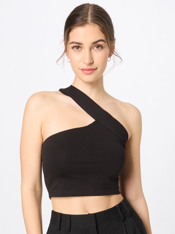 ABOUT YOU Top 'Nicole' in Black: front