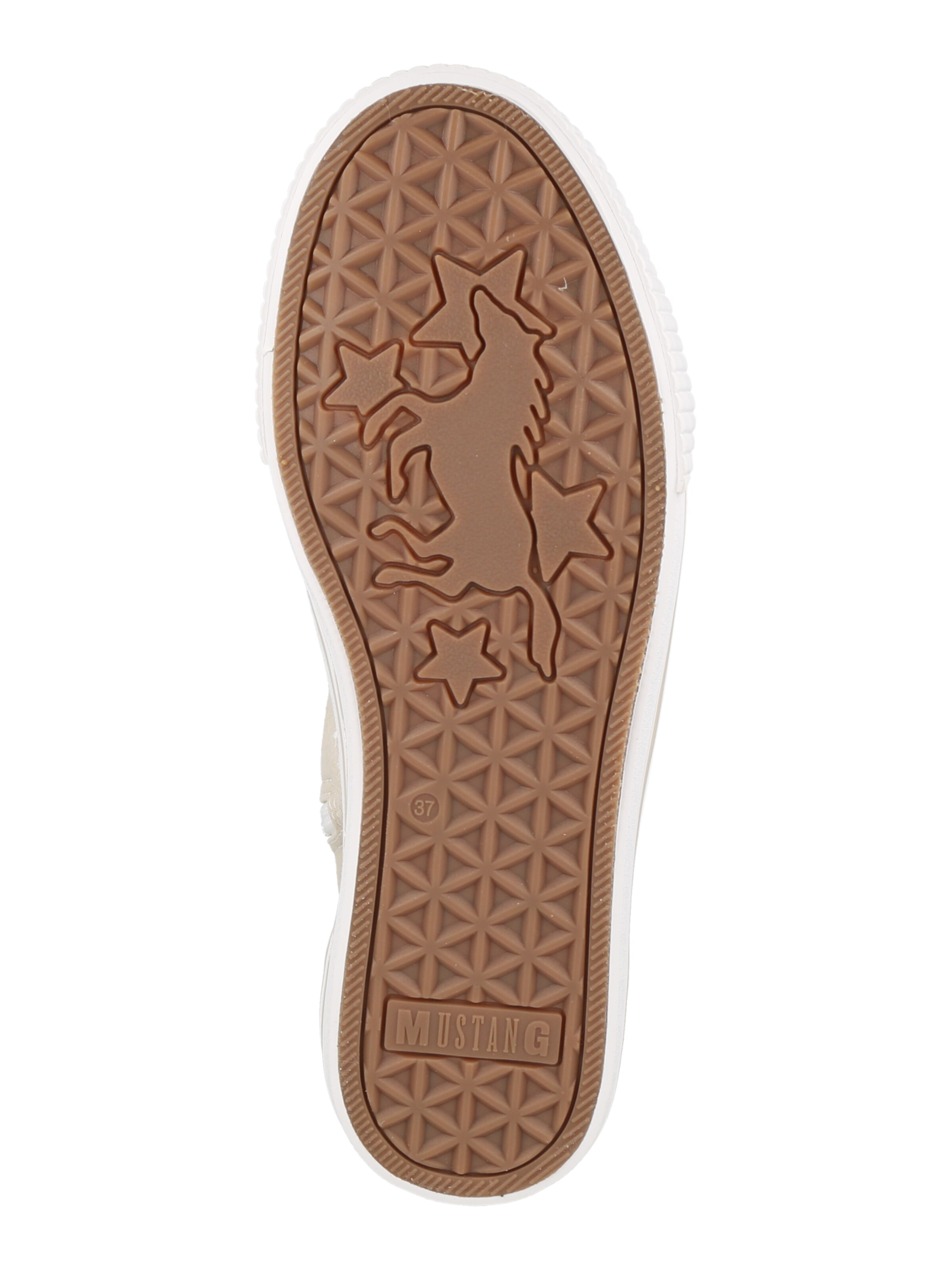 Sneaker înalt de la MUSTANG pe bej