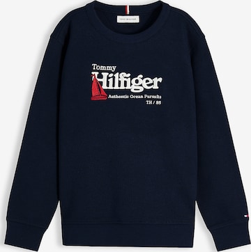 Sweat TOMMY HILFIGER en bleu : devant