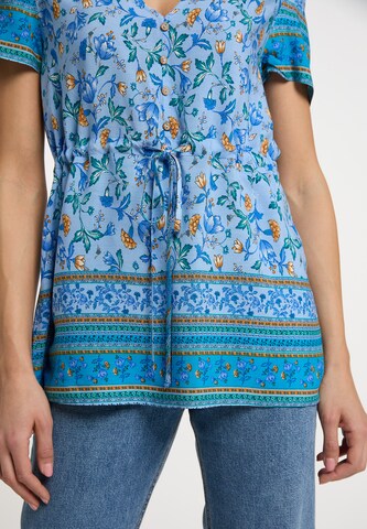usha FESTIVAL Blouse in Blue