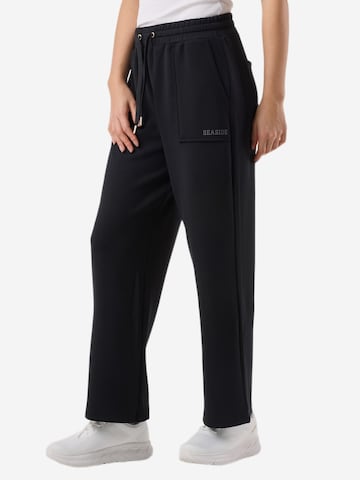 Loosefit Pantalon Seaside en noir