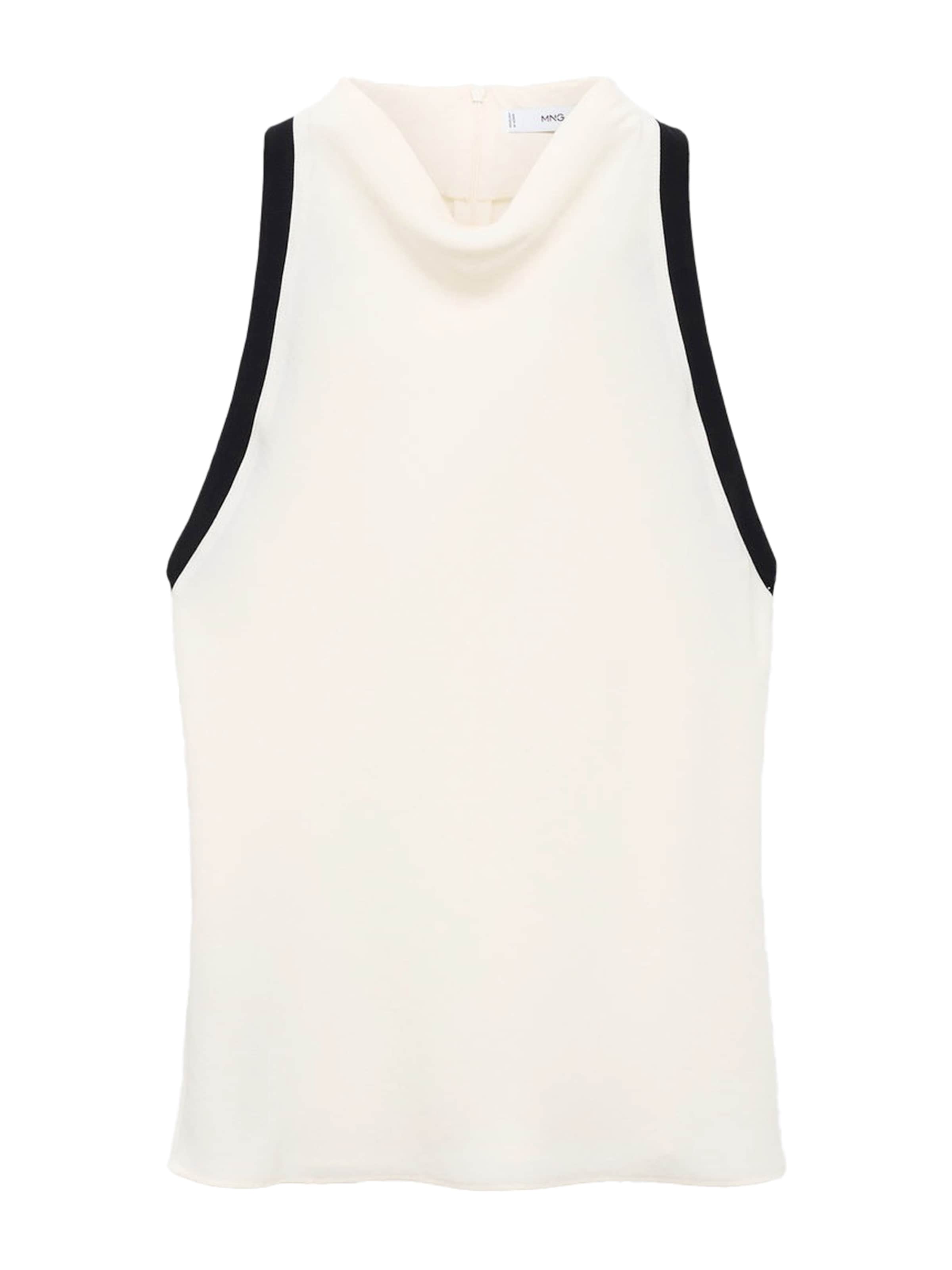 MANGO Blúzka 'DULCE' - Béžová: predná strana