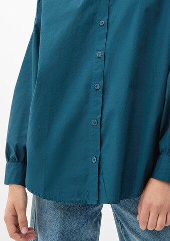 QS Blouse in Blauw