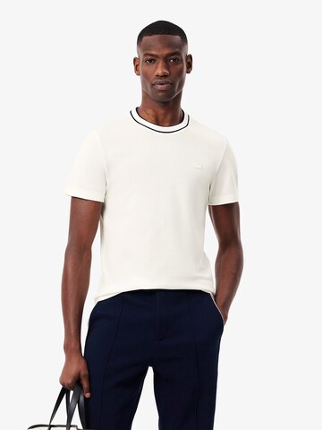 LACOSTE T-Shirts in Beige: Vorderseite