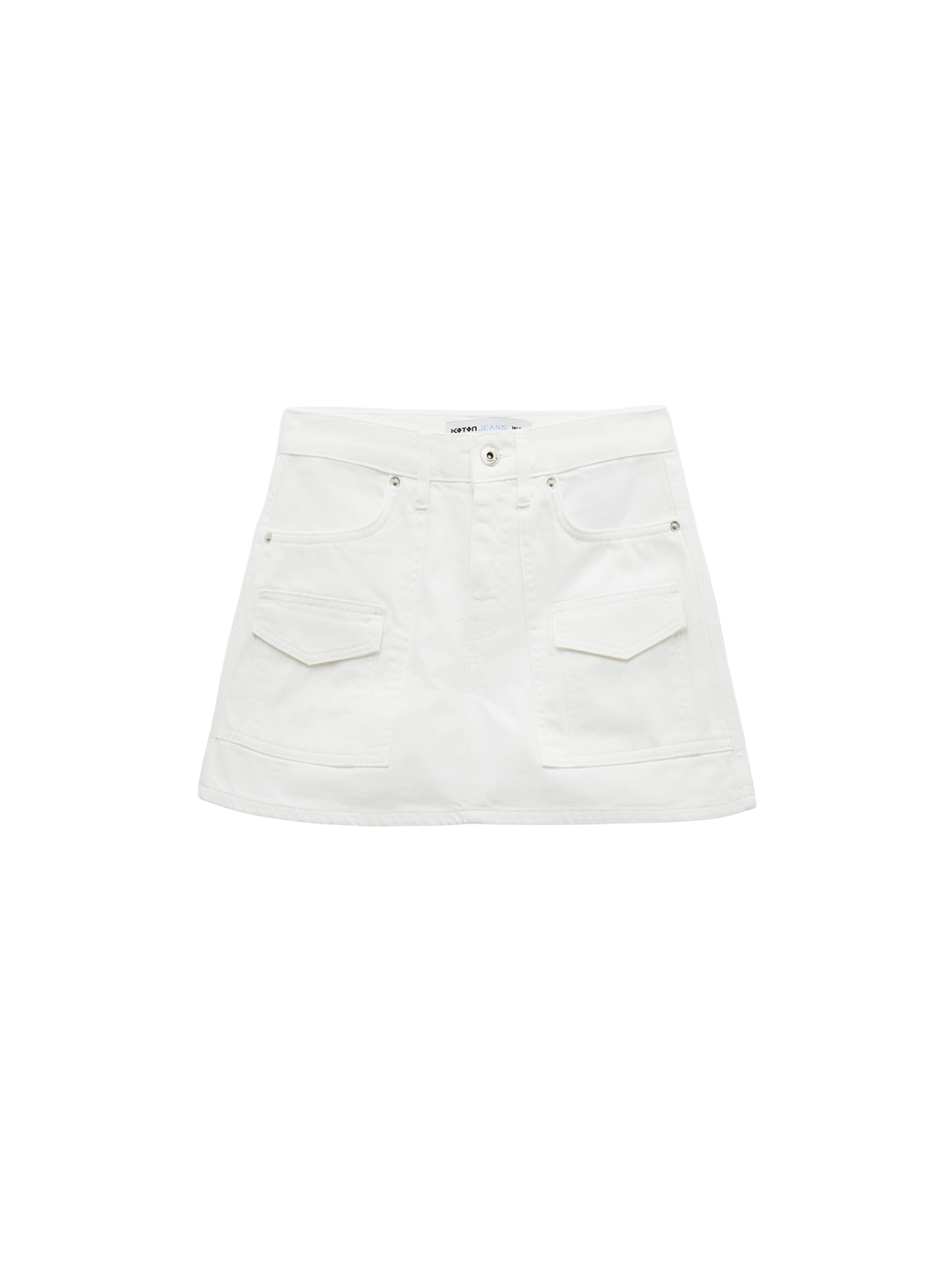 Koton Rok in Wit: voorkant