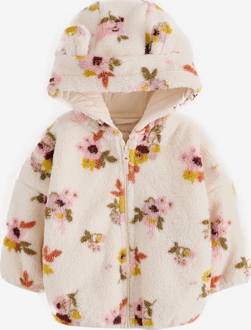 Next Fleece jacket in Beige: front