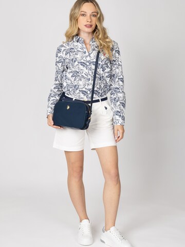 Borsa a tracolla 'Houston' di U.S. POLO ASSN. in blu: frontale