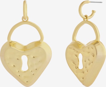 Orecchini 'Runway' di COACH in oro: frontale