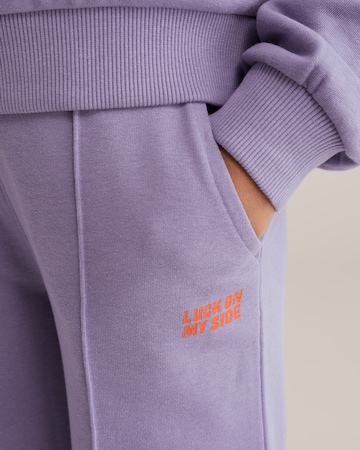 Regular Pantalon WE Fashion en violet